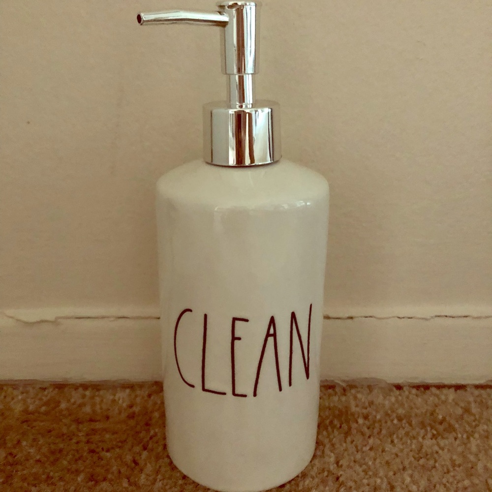 Rae Dunn CLEAN soap dispenser